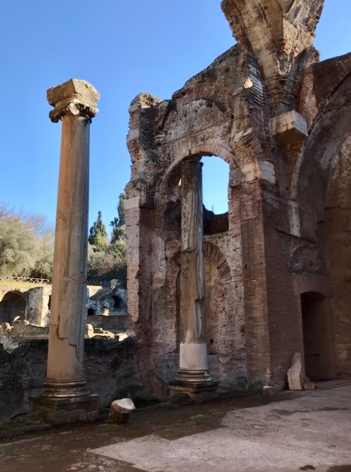 Rovine, Villa Adria, Tivoli, Lazio, 2019.