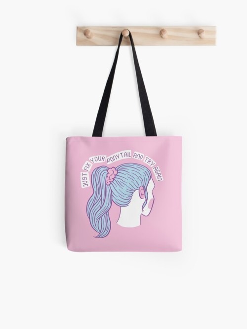 Added my ponytail art on my redbubble store (aneacc), check it out if you’re interested &lt;3Availab