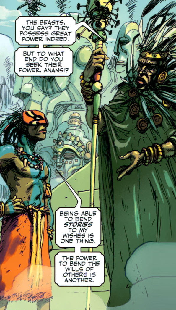 superheroesincolor:Anansi the Spider God, Spider-Man: Fairy Tales #2 (2007)&ldquo;Adaptation