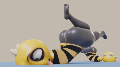 wattchewant: Some pics of the Kitty/monster “kid”(18+) model i’ve been workin on. 