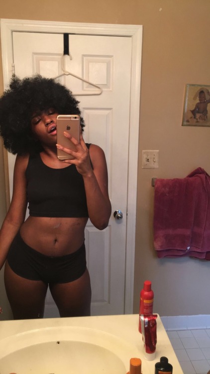 uhohnova:  I’m ji feeling myself but I’m excited to get my ass back to running track… It’s been a while but I’m about to get it!!