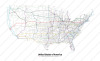 Simplified Map of all Interstates and U.S. Highways
[[MORE]]
Chaosboy:
“  More details about the project here. There are also individual maps of states and regions. The maps are my work, the culmination of two years of work — I’d be happy to answer...