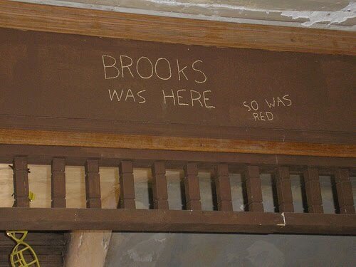 filmvisionary:  “He strolled, like a man in a park without a care or a worry in the world, like he had on an invisible coat that would shield him from this place. Yeah, I think it would be fair to say…I liked Andy from the start.” -The Shawshank