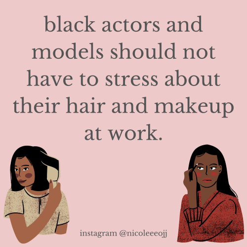 inickel:i took a deeper dive into the racism in the film industry, the hair and makeup aspects of it