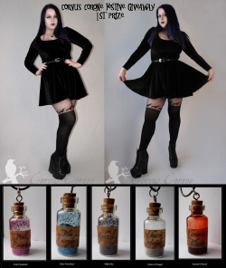 corvuscoronefashion-photography:  corvuscoronefashion-photography:  corvuscoronefashion-photography:  We’re feeling festive here at Corvus Corone so we thought we’d spread the cheer with a little giveaway! The Prizes 1st Prize: Foxglove dress - Black