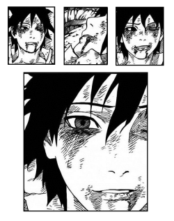 seraaphiina:  Sasuke’s smile | Chapter