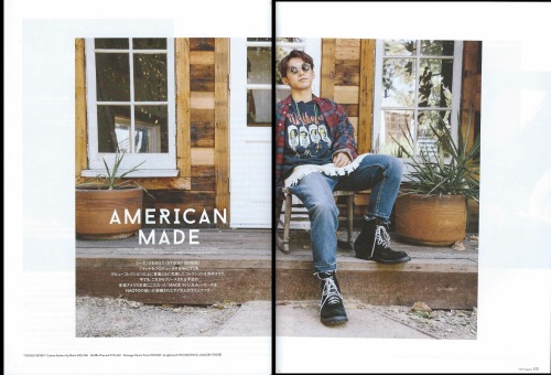 American Made月刊EXILE Volume. 104 November 2016- Red hues focus -