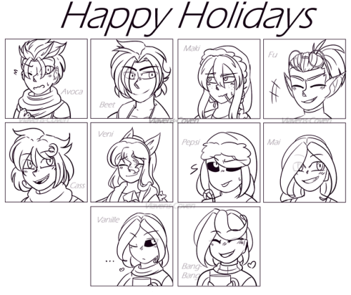 shadowscarknight: viavens-coven:Happy Holidays, It’s currently 3 am i’m typing this. I’m sorry for