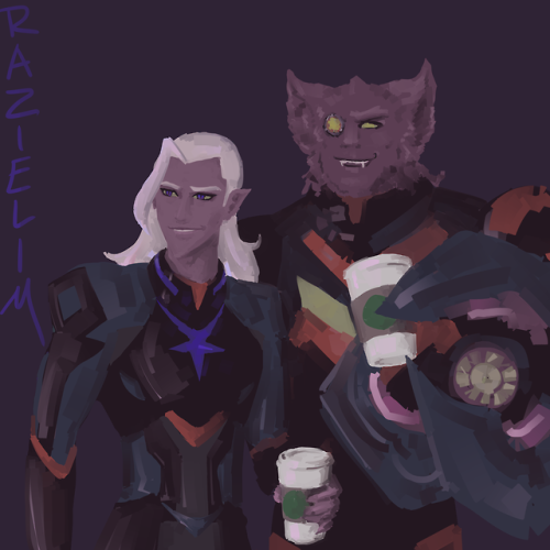 razielim: True Galra warriors show up to the Kral Zera fifteen minutes late with Starbucks.