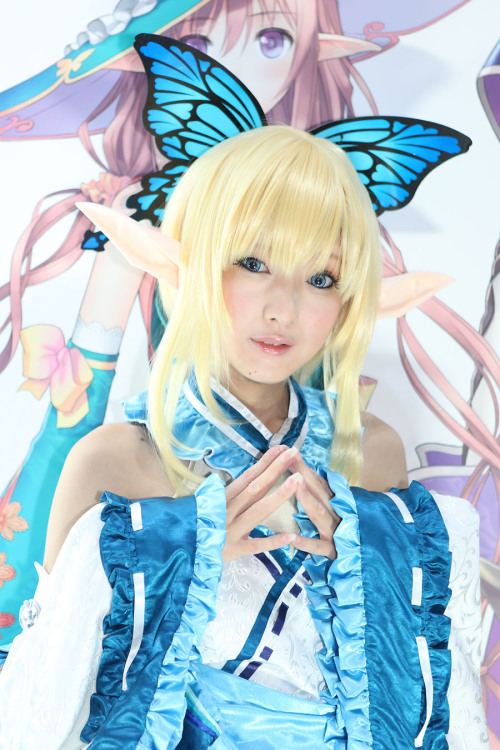 cosplaygirl:  TEAM SSW 【cosplay】140920 TGS2014 火将ロシエルさん シャイニング・レゾナンス キリカ
