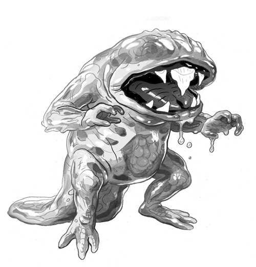 sbosma:  I did a ton of illustrations for the recent middle-grade novel, Scare Scape, by Sam Fisher. It’s a really fun book that reminded me a lot of the stuff I would’ve been really into in late elementary school, like Goosebumps, Spooksville, etc.