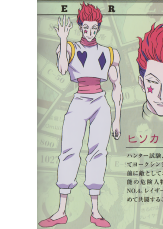 Hunterxloser Hisoka S Outfits Ranked Rated