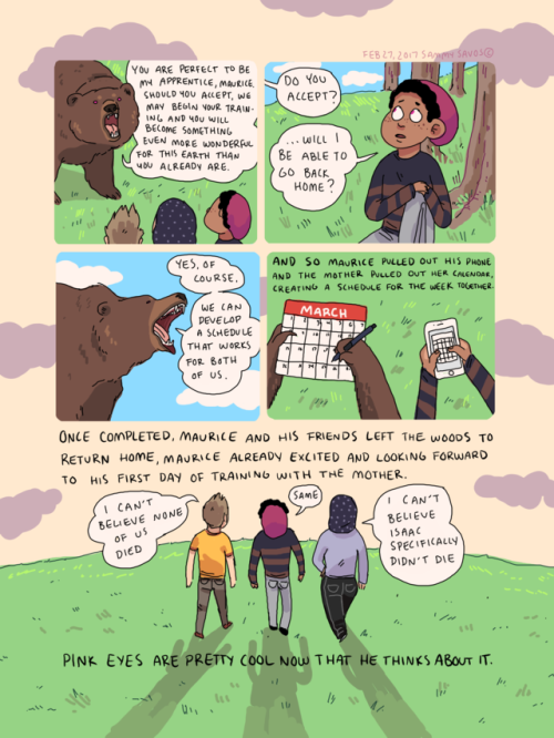 allylaughsrainbows: hamotzi: 🍃🐻🍃 this is my favorite comic i have read in months 