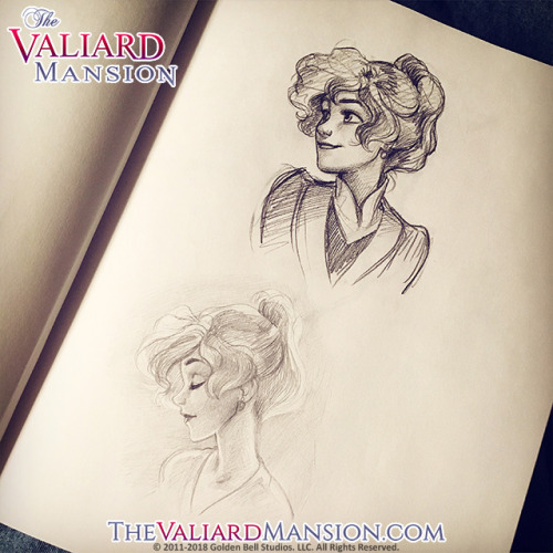 thevaliardmansion:
“Ruth warmup sketches I did before diving into the very first thumbnails.• Ruth is from the upcoming illustrated novel, The Valiard Mansion.
• CLICK HERE to read the first 7 chapters of the novel FOR FREE!
”