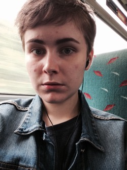 mcgrillthenoise:  and what is my gender, suburban family who keep staring at me on the train? you may never know!