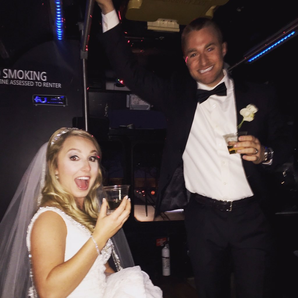 Baseball Wives and Girlfriends — Tucker and Sierra Barnhart “To all of our  family