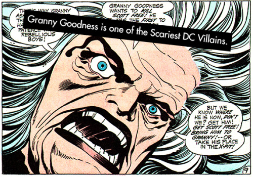 &ldquo;Granny Goodness is one of the Scariest DC Villains.&rdquo;