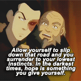 honorprince:  Uncle Iroh’s wisdom in Avatar: The Last Airbender 