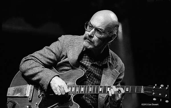 JIM HALL (1930-2013). Photo by Jon Sievert.