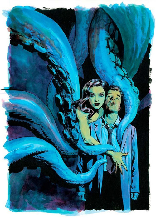 fhtagn-and-tentacles:FATALE: DEATH CHASES ME by Sean Phillips from Fatale comic book