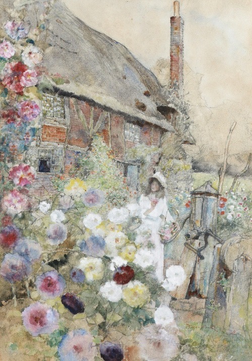 A Cottage Garden, David Woodlock