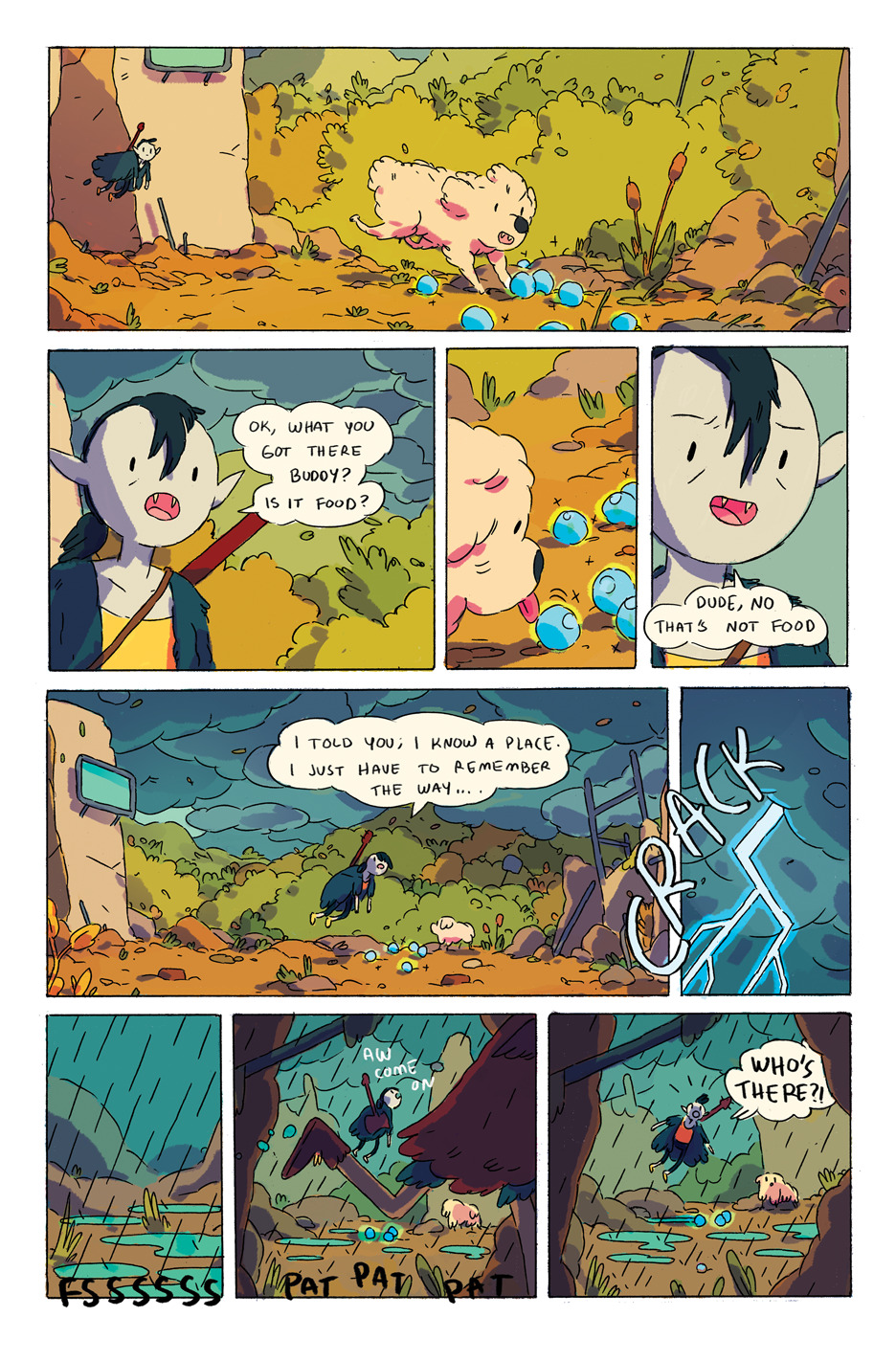 hannakdraws:  teaser of my 32 page Stakes related Marceline focused comic for BOOM