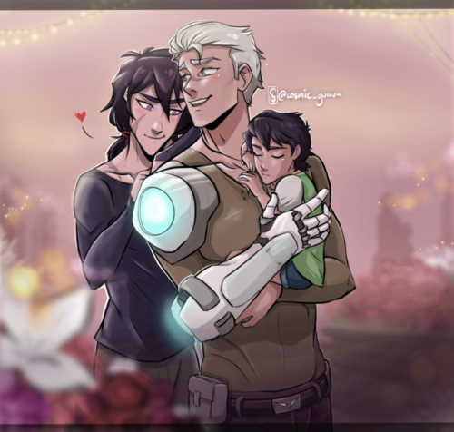 Sheith Family! with baby Sven (barely has his mullet lol)Update: I’ll be working on a piece for Vale