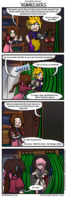 thegameisalife: Oh, ESE momento.Oh, THAT moment.Original strip on Berds and Nerds