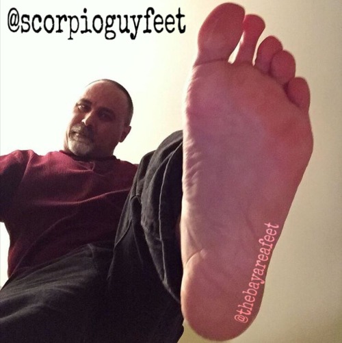 @thebayareafeet Model | @scorpioguyfeet &gt;Send me your best giant pics to get featured via Kik or 