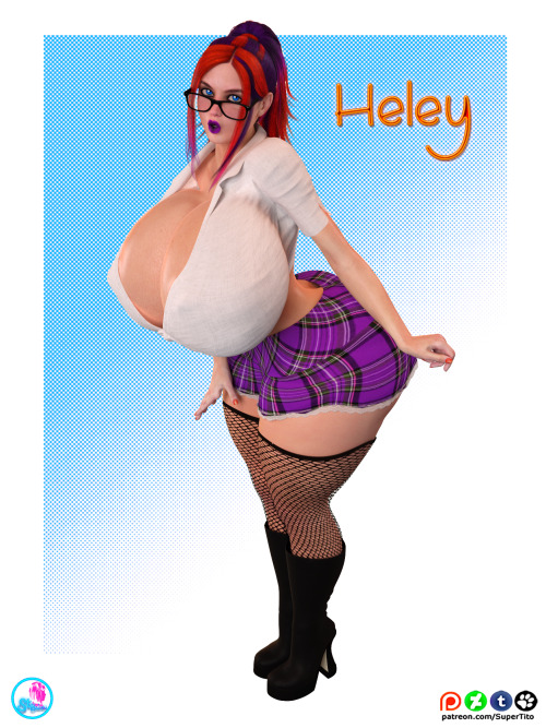 Meet a new ST Babe HeleySince I played so much of overwatch and seen so much art of it, I wanted to make a character that had the same look ass Mei. Though it didn’t turn out that way lol but I was also  aiming for a Nerd look….you know