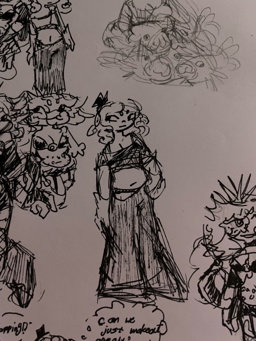 And The Last Doodle Dump! Me And My Mutual @mushroomgutzs Ocs! For Grand Fest. Mack And Erel :3
