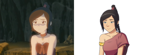 kkachi95:Our beloved cast of Avatar: The Last Airbender redrawn as 10 years older.Aang: 12 -&gt; 22K