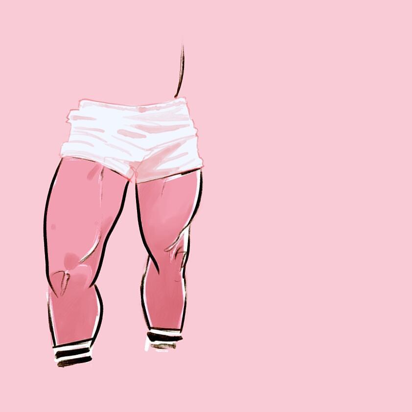 egorodriguez:On Sunday we like legs. #egorodriguez #illustration #legs #art (at Egorodriguez.com)