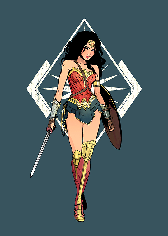 Wonder Woman 58 Sketch Original Art 1 of 1 nicotexvn