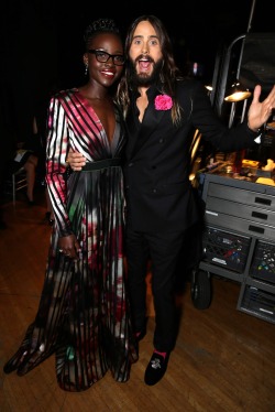 dailyactress:  Lupita Nyong’o and Jared