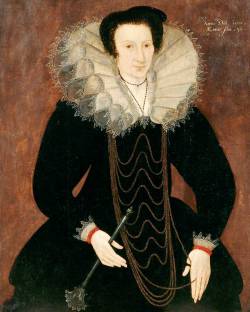 History-Of-Fashion:  1601 Unknown Artist - Portrait Of A Lady Of The Shelton Family