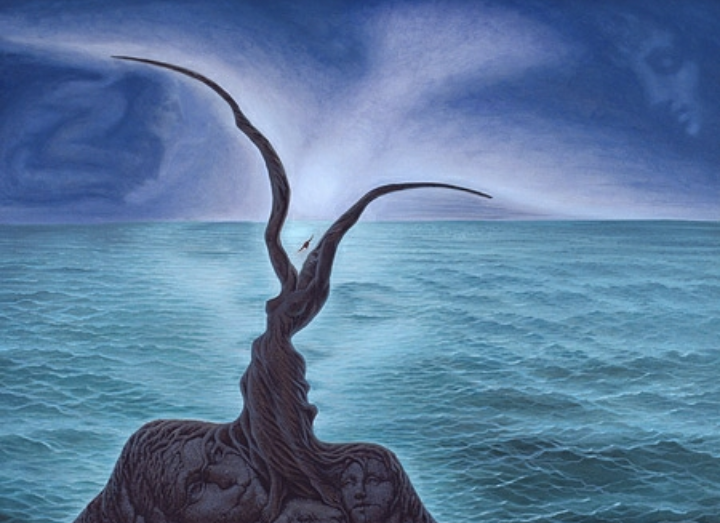 The Passion of Creation — Octavio Ocampo (1943-) “Kiss of the Sea”...