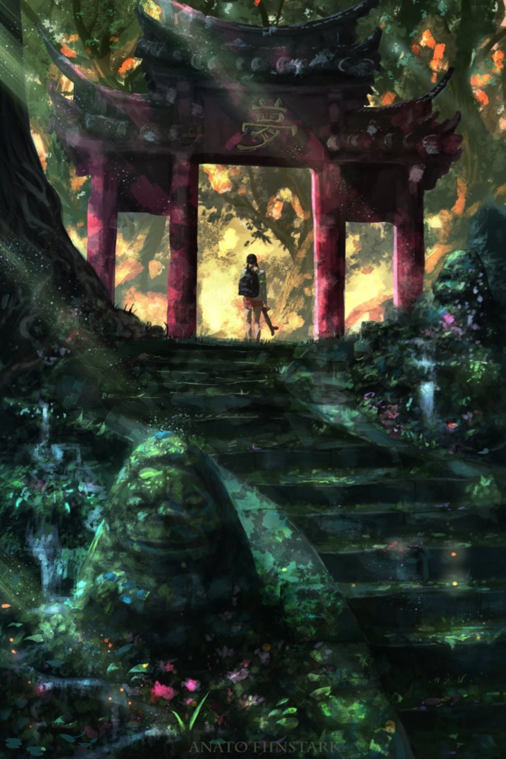 pixalry:  Spirited Away: Chihiro Remembers - Created by Anato Finnstark