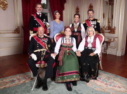 Confirmation of Princess Ingrid Alexandra of Norway, second in line to the throne after her father, 