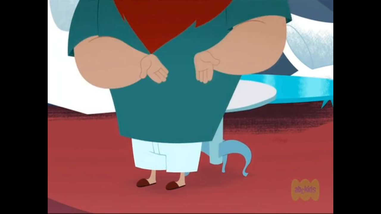 More of Gregore in his boxers