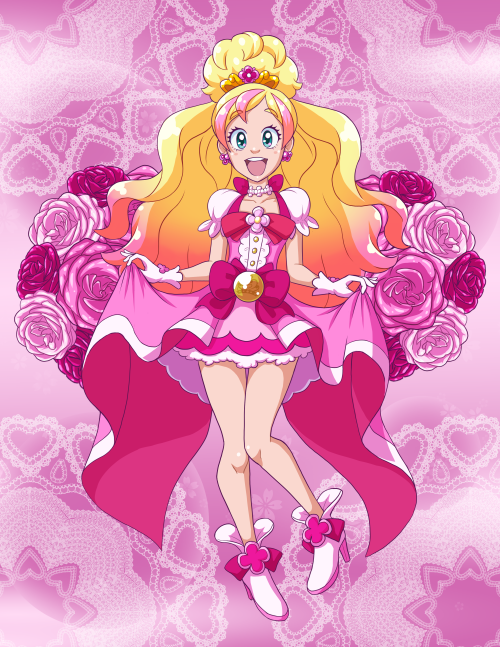  Princes of blooming flowers! Cure Flora!