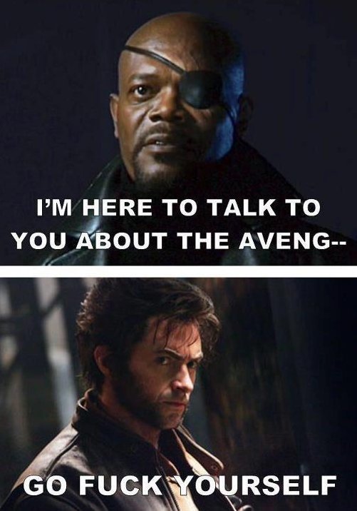 And that is why your 1st movie sucked and the 2nd is still suspect, Wolverine.