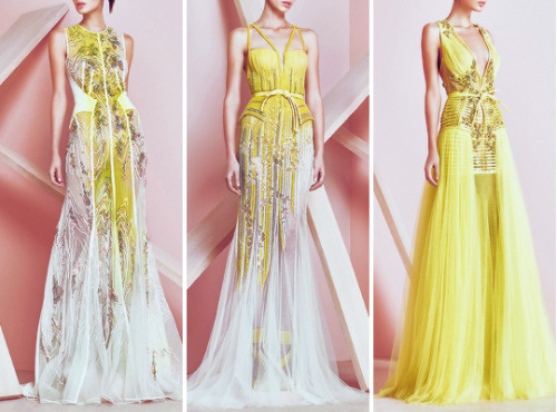 chandelyer: fashion encyclopedia: Basil Soda spring 2015 couture