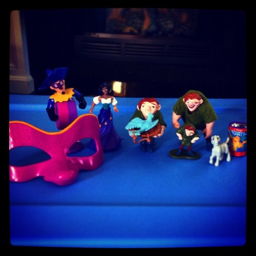 Some Hunchback kids meal toys from my collection #90sKid #90sToys #HappyMeal #Disney #HunchbackofNot