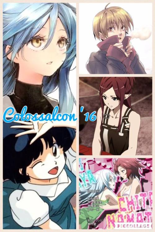 My Colossalcon line up! I hope to see a lot of friends there this year.Please say hi if you see me!