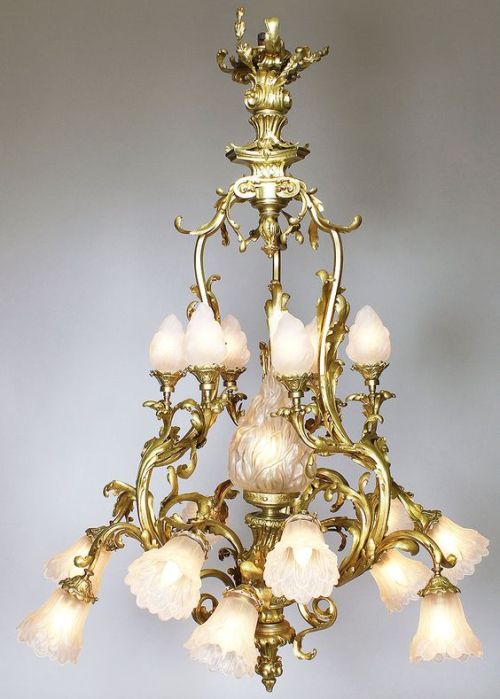                                                 Light Fixtures (French)1. A Very Fine French 19th/20