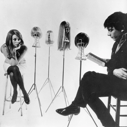 Catherine Deneuve and David Bailey, 1965