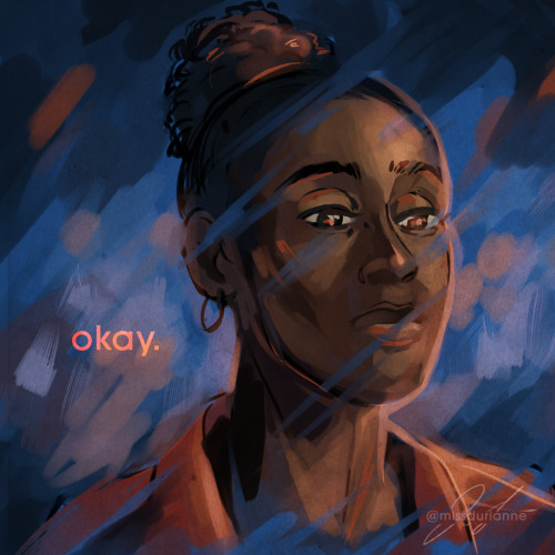 What else is there to say?Issa from HBO’s Insecure. Never got around to posting this. I drew this on