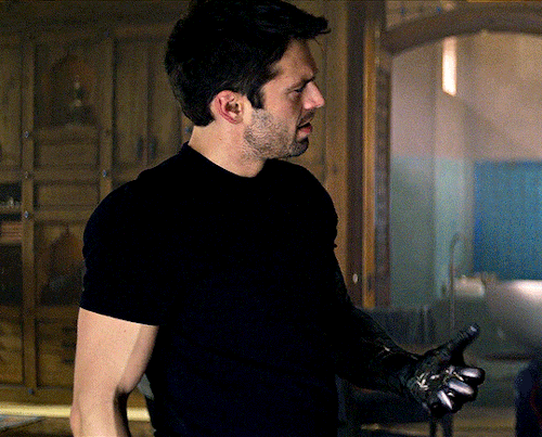 I Know A Crazy When I See One. Because I Am Crazy. Sebastian Stan As Bucky Barnes THE FALCON AND THE