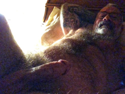 big-boy-38:  haraemon: malemotive:   lamsclbear: Lazy Bear morning I’d like to examine you Doctor    男クサイ   Hello